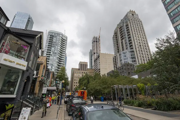 Cumberland Street, Yorkville